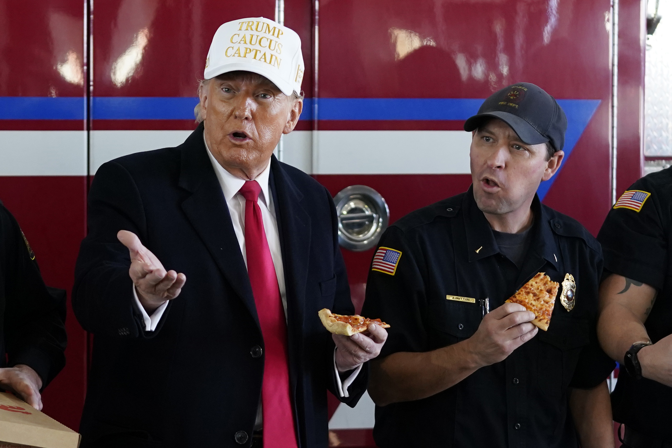 Donald Trump in Iowa. Donald Trump in Iowa.