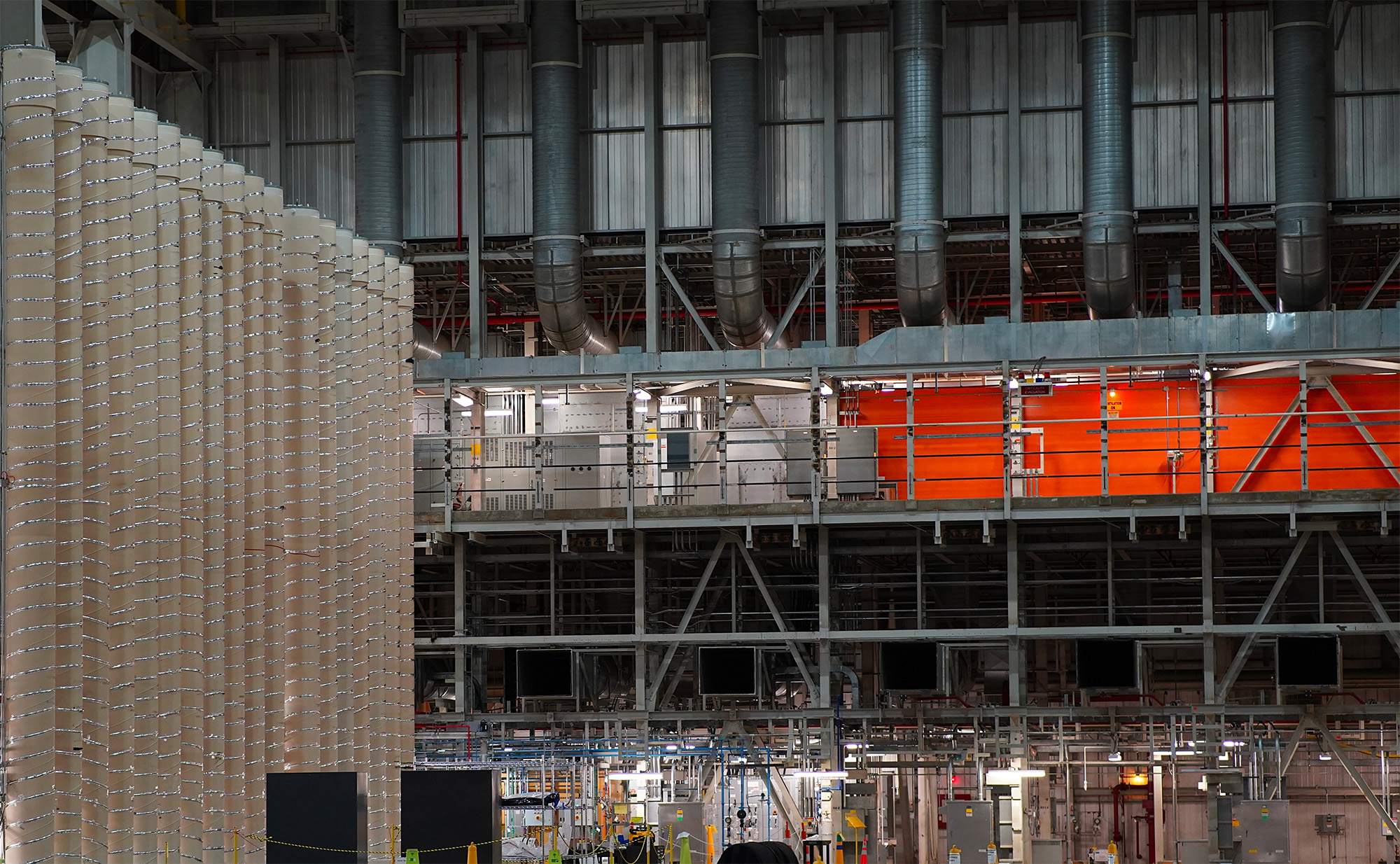 Centrifuges at a plant in Ohio. Centrifuges at a plant in Ohio.