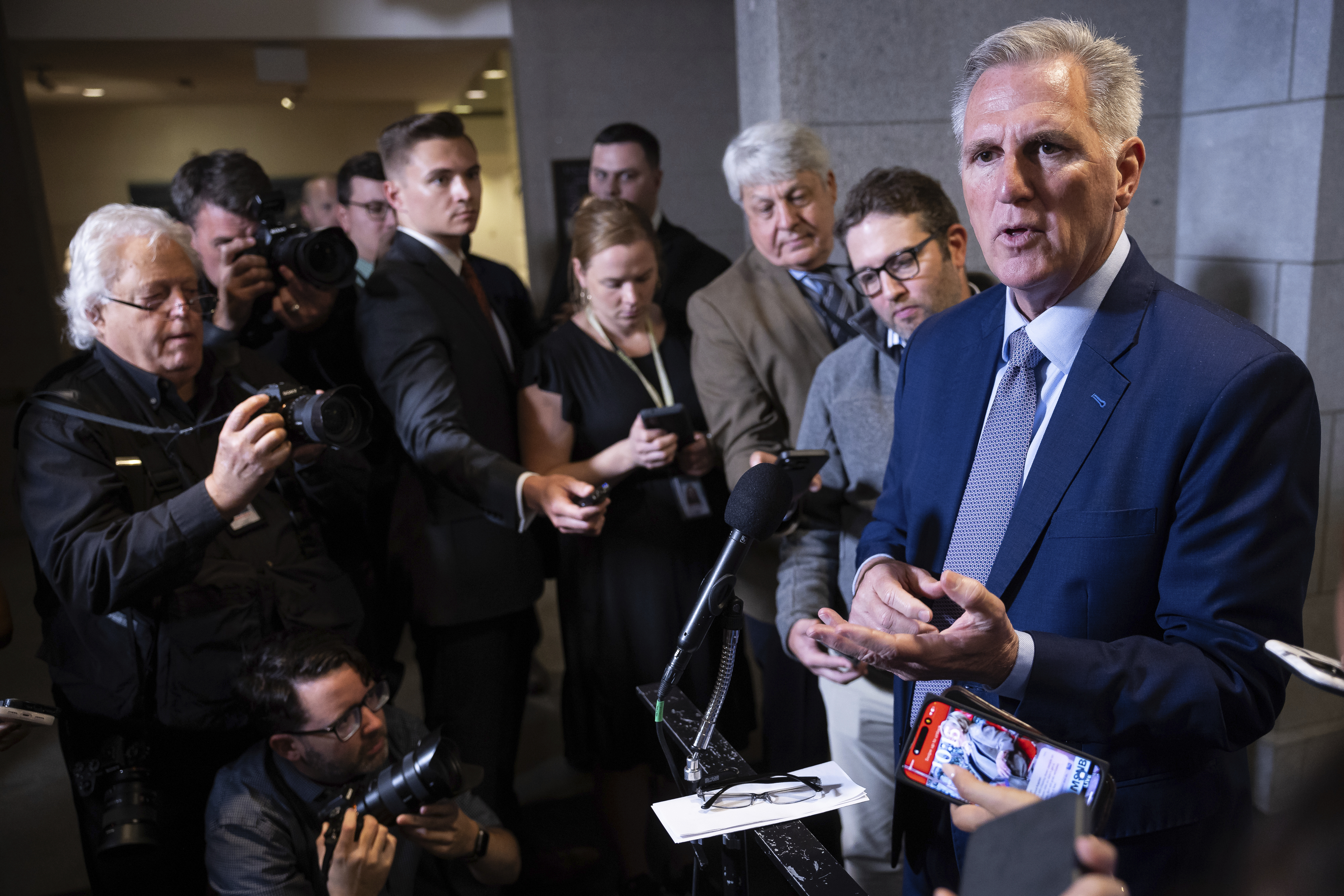 Rep. Kevin McCarthy (R-Calif.). Rep. Kevin McCarthy (R-Calif.).