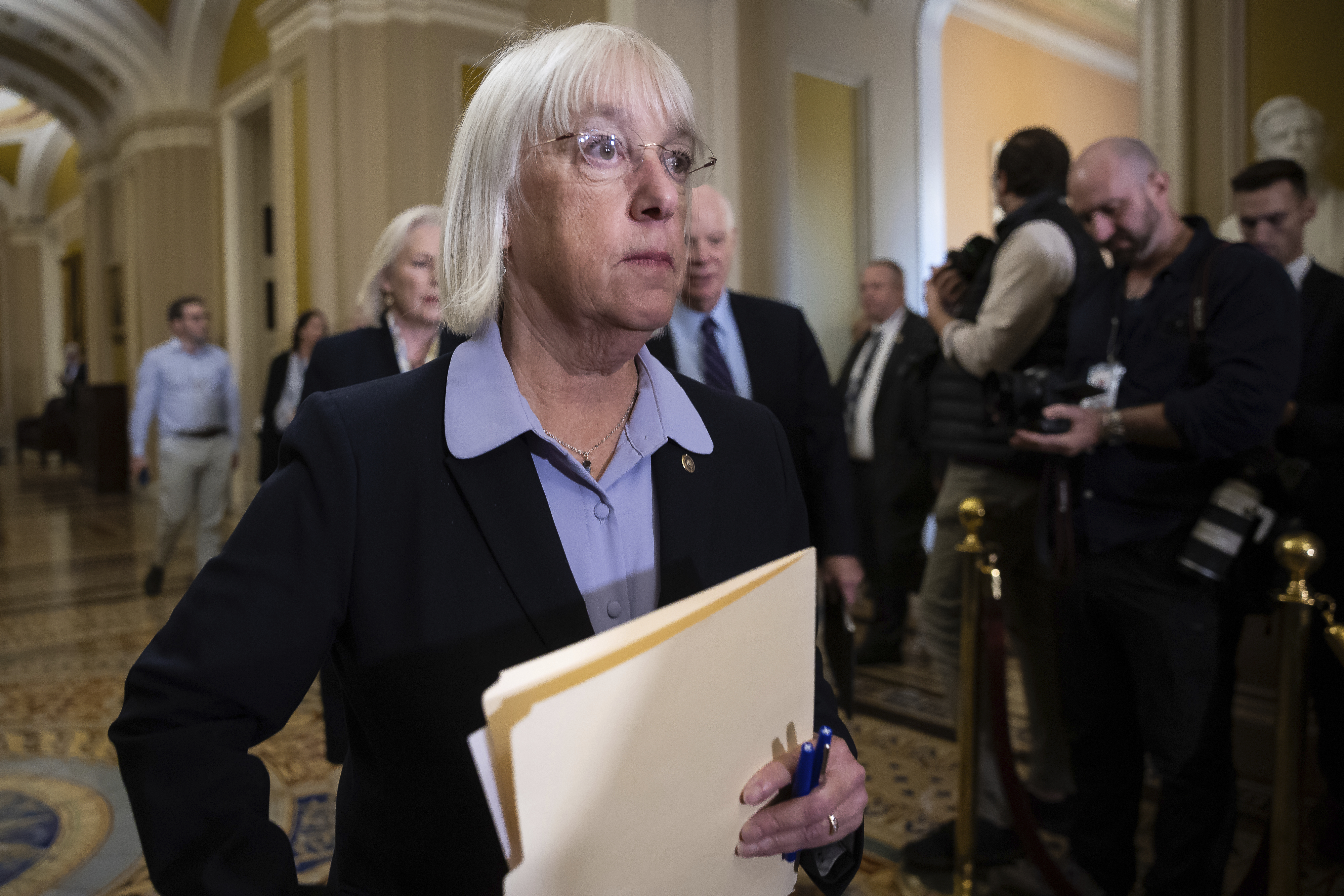 Sen. Patty Murray (D-Wash.). Sen. Patty Murray (D-Wash.).